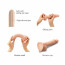 Реалистичный фаллоимитатор Strap-On-Me Sliding Skin Realistic Dildo Vanille - S, эффект подвижной ко - [Фото 2]
