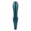 Смарт вибратор кролик Satisfyer Hug Me Bluegrey, 2 мотора, диаметр 4,2см, широкая клиторальная часть - [Фото 4]