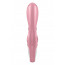 Смарт вибратор кролик Satisfyer Hug Me Pink, 2 мотора, диаметр 4,2см, широкая клиторальная часть - [Фото 3]