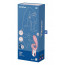Смарт вибратор кролик Satisfyer Hug Me Pink, 2 мотора, диаметр 4,2см, широкая клиторальная часть - [Фото 4]