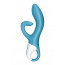 Вибратор кролик с тройным отростком Satisfyer Embrace me Turquoise, 2 мотора, диаметр 3,6 см - [Фото 1]
