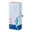 Вибратор кролик с тройным отростком Satisfyer Embrace me Turquoise, 2 мотора, диаметр 3,6 см - [Фото 5]