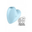 Вакуумный стимулятор-сердечко с вибрацией Satisfyer Cutie Heart Blue - [Фото 1]