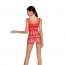 Бодистокинг Passion BS089 red - [Фото 1]