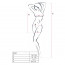 Бодистокинг Passion BS089 white - [Фото 3]