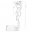 Бодистокинг Passion BS092 white - [Фото 2]