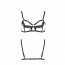 Бюстгальтер-стрепы с кружевом SOLON BRA black XXL/XXXL - Passion Exclusive - [Фото 3]