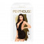 Мини-платье с хомутом и глубоким декольте Penthouse - Heart Rob Black L/XL - [Фото 2]