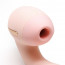 Вакуумный вибратор Kistoy Tina Mini Light Pink, вагинально-клиторальный - [Фото 3]