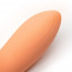Вакуумный вибратор Kistoy Tina Mini Orange, вагинально-клиторальный - [Фото 3]