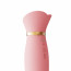 Вибратор с подогревом и вакуумной стимуляцией клитора Zalo - ROSE Vibrator Strawberry Pink - [Фото 2]