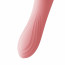 Вибратор с подогревом и вакуумной стимуляцией клитора Zalo - ROSE Vibrator Strawberry Pink - [Фото 4]