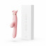 Вибратор с подогревом и вакуумной стимуляцией клитора Zalo - ROSE Vibrator Strawberry Pink - [Фото 5]