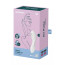 Вакуумный стимулятор с вибрацией Satisfyer Curvy Trinity 5 (White) - [Фото 5]