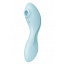 Вакуумный смарт-стимулятор с вибрацией Satisfyer Curvy Trinity 5 (Blue), управление со смартфона - [Фото 3]