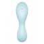 Вакуумный смарт-стимулятор с вибрацией Satisfyer Curvy Trinity 5 (Blue), управление со смартфона - [Фото 6]