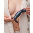 Дилдо Strap-On-Me DILDO PLUG SNAKY METALLIC BLUE - M - [Фото 4]