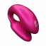 Смарт-вибратор для пар We-Vibe Chorus Cosmic Pink, сенсорное управление вибрациями сжатием пульта - [Фото 1]