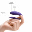 Недорогой вибратор для пар We-Vibe Unite Purple, однокнопочный пульт ДУ - [Фото 5]