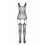 Бодистокинг Passion ECO BS007 white - [Фото 3]