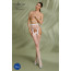 Эротические колготки-бодистокинг Passion ECO S001 white - [Фото 2]