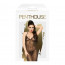 Платье в пол с люрексовой ниткой и стрингами Penthouse - Love on Fire Black S/M - [Фото 2]