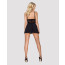 Obsessive 810-BAB-1 babydoll & thong black L/XL - [Фото 2]