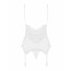 Obsessive 810-COR-2 corset & thong white L/XL - [Фото 4]