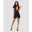 Obsessive 810-PEI-1 peignoir black S/M - [Фото 2]