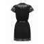 Obsessive 810-PEI-1 peignoir black S/M - [Фото 4]