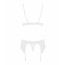 Obsessive 810-SEG-2 3 pcs set white S/M - [Фото 4]