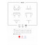 Obsessive 810-SEG-2 3 pcs set white S/M - [Фото 5]