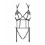 Obsessive Badossa crotchless teddy L/XL - [Фото 3]