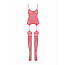Obsessive Bodystocking F214 red S/M/L - [Фото 3]