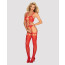 Obsessive Bodystocking G313 red S/M/L - [Фото 2]