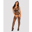Obsessive Bodystocking G323 black S/M/L - [Фото 2]