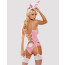 Obsessive Bunny suit 4 pcs costume pink S/M - [Фото 1]