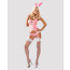 Obsessive Bunny suit 4 pcs costume pink S/M - [Фото 2]