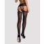 Obsessive Garter stockings S206 black S/M/L - [Фото 1]