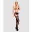 Obsessive Garter stockings S307 black XL/XXL - [Фото 2]