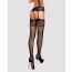 Obsessive Garter stockings S500 black S/M/L - [Фото 1]