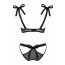 Obsessive Obsessivia 2-pcs set black S/M - [Фото 4]