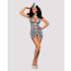 Obsessive Stewardess 3 pcs costume grey S/M - [Фото 2]