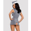 Obsessive Stewardess 3 pcs costume grey L/XL - [Фото 1]