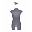 Obsessive Stewardess 3 pcs costume grey L/XL - [Фото 4]