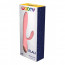 Вибратор-кролик Wooomy Elali Pink Rabbit Vibrator - [Фото 3]
