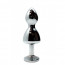 Анальная пробка Wooomy Lollypop Double Ball Metal Plug M - [Фото 1]