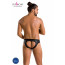 041 SLIP OPEN JOE black S/M - Passion - [Фото 6]
