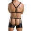 047 SET ARON black L/XL - Passion - [Фото 2]