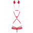 Obsessive Evilia teddy red L/XL - [Фото 4]